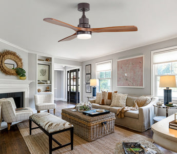 Why Wood-Tone Ceiling Fans Warm Up Your Space