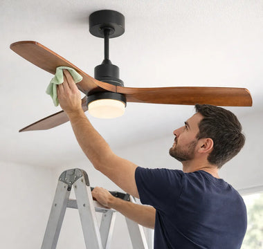 How to Clean Your Ceiling Fan Light—A Sofucor Home Care Guide