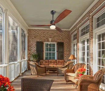 What size ceiling fan for bedroom