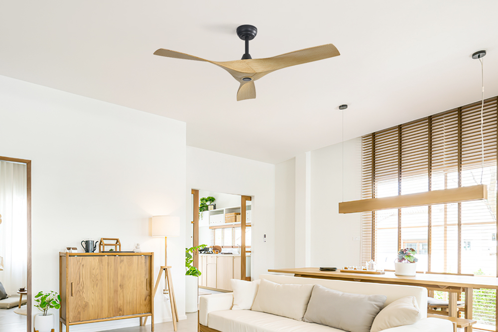 Fancy Ceiling Fans for Living Room - With & Without Light | Sofucor ...