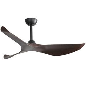 52″ Black Curved ABS Blades Ceiling Fan