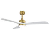 Brushed Gold / White