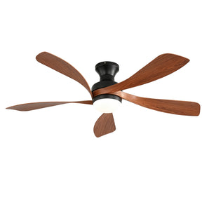 Sofucor New 52" Low Profile Remote Control Ceiling Fan with Light