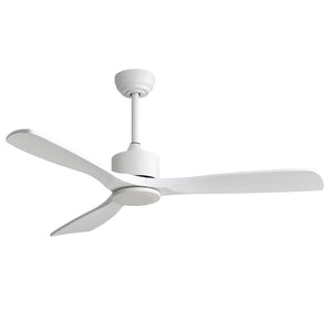 Sofucor 52″ Solid Wood 3-Blade Ceiling Fan Without Light