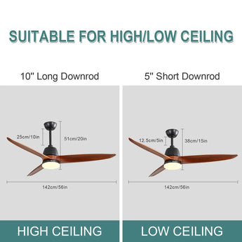 Black Body Walnut Color Blade
