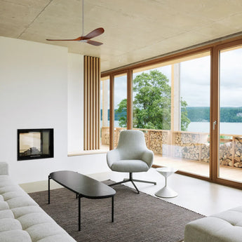 Brushed Body Walnut Grain Blade