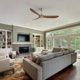 Brushed Body Walnut Grain Blade