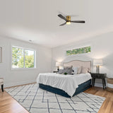 Gold Body Black Blades