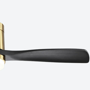 Gold Body Black Blades