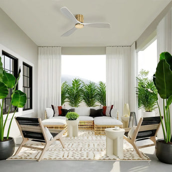 Gold Body Gray Wood Grain Blades