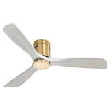 Gold Body Gray Wood Grain Blades