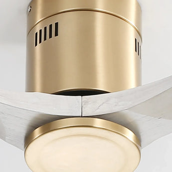 Gold Body Gray Wood Grain Blades