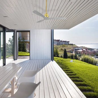 Gold Body Gray Wood Grain Blades