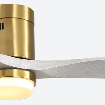 Gold Body Gray Wood Grain Blades