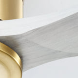 Gold Body Gray Wood Grain Blades