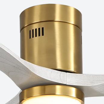 Gold Body Gray Wood Grain Blades