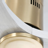 Gold Body Gray Wood Grain Blades