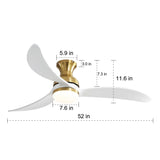 Gold Body White Blade