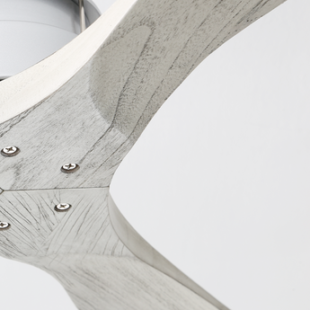 Silver With Oak Blades