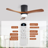 Black Body Walnut Color Blade