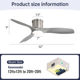 Brushed Body OAK Grain Blades