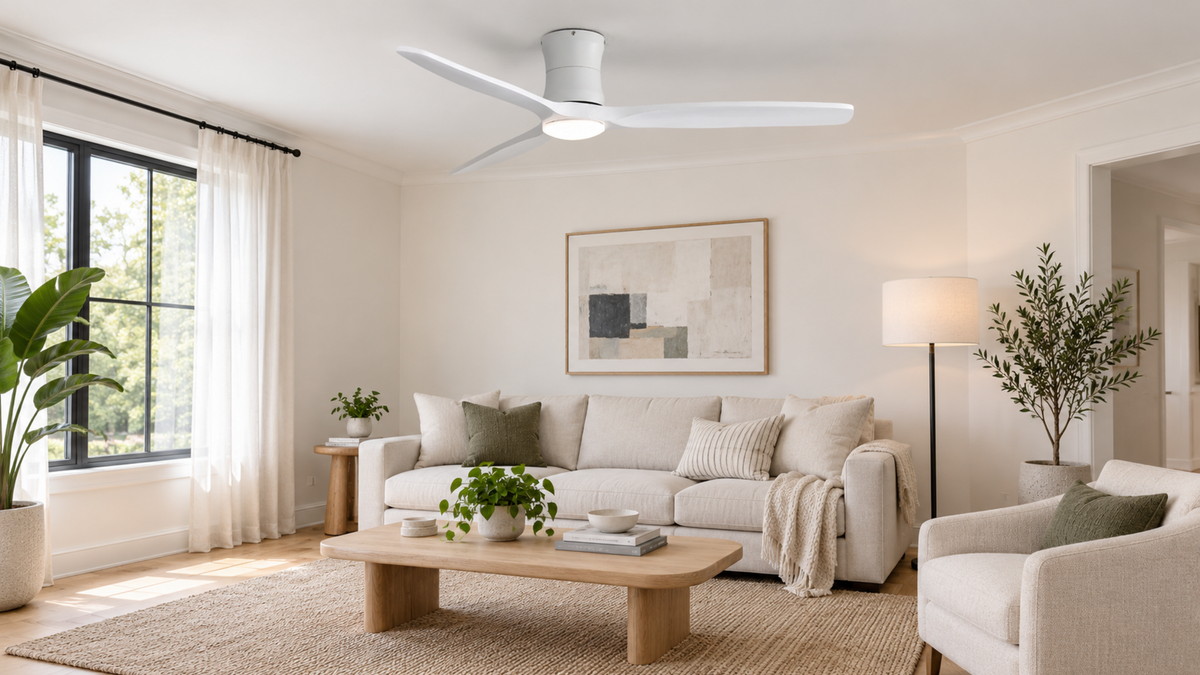 Best Low Profile Ceiling Fans for Low Ceilings